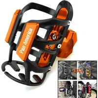 Newest Motorcycle Accessories CNC Beverage Water Bottle Cage Drink Cup Holder Stand For Harley Davidson Pan America 1250 PAN1250