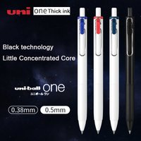 New Uni-ball One Gel Pens Set UMN-S Black Technology Thick ink quick drying ,Students' Daily Writing 0.5 mm Japanese Stationery
