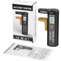 Handheld Battery Tester 9V 1.5V Battery Load Analyzer Universal Digital Battery Tester Voltage Checker for AAA AA Cell Battery