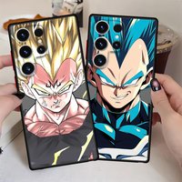 Case for Samsung Galaxy S20 FE S24 Plus S26 S25 Ultra S21 S22 S23 FE Note 20 Ultra 10+ Funda Back Phone Cover Dragon Ball Vegeta