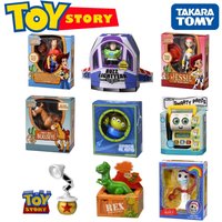 Authentic Takara Tomy Toy Story 30th Anniversary Woody Buzz Lightyear Jessie Collectible Model Figure Set Birthday Gift Toys