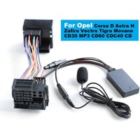 Car Bluetooth 5.0 Audio Wireless Aux In Adapter for Opel Corsa D Astra H Zafira Vectra Tigra Movano CD30 MP3 CD60 CDC40 CD Radio