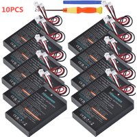 10x2000mAh PS4 Battery for Sony PS4 PS4Pro Controller Gamepad Dualshock 4 V1 Wireless CUH-ZXTIE CUH-ZCTIU for CUH-ZCT2 LIP1522