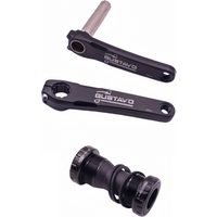 AliExpress GUSTAVO Children's Bicycle Crank For Direct Mount Crank Bicycle Crankset 135 140 152 160MM Cycling Parts