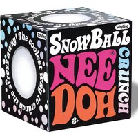 2026 New Style Schylling Snow Ball Crunch NeeDoh Squishy Fidget Toy White Crunch Snow Ball Crunch Stress Relief Toy