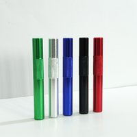 1pcs 5pcs High Quality Aluminium Alloy Tube Metal Straw Cool Gadget for Men Portable Multi-purpose