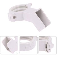 High Frequency Head Clamp TV Antenna Jig Bracket Clamp White KU Fixed LNB Plastic Mounting Thickened Tuner Jig Household