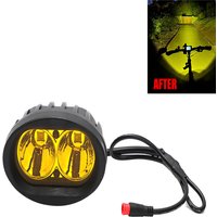 AliExpress NONE Off Road Vehicle Bike Lights E-bike Upgrade High Output LED Head Light Fit Rad Power Bikes Mini Rover Expand Runner Plug & Play