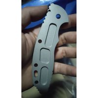 1 Pc Custom Titanium Alloy Knife Handle Scales for Rick Hinderer XM18 3.5 Knives DIY Accessories