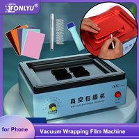 FONLYU Fully Automatic Mobile Phone Vacuum Film Coating Machine Mobile Phone Color Change Full-Cover Laminating Wrapping Machine