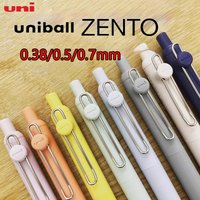 Japanese Stationery Uni Uniball Zento Retractable Rollerball Gel Pen 0.3/0.5/0.7MM Black/Blue/Red Ink Smooth Writing Quick Dry