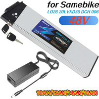 NEW Aleaivy for LAFLY X3/JINGHMA R7 R5 LO26 20LVXD Fiido M1 Folding 48V 10Ah/12Ah/14Ah/16Ah Replacement Battery.