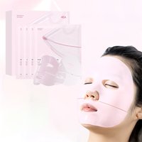 4pcs/Box Absorbable PDRN Pink Collagen Gel Mask Niacinamide Brightening Moisturizing Collagen Firming Lifting Mask Skin Care