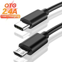 USB Type C to Micro USB Cable Fast USB Type C to Micro USB OTG Charging Sync cable USB-C to Micro USB for Samsung Xiaomi Huawei
