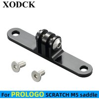 XODCK Bike Saddle GoPro Interface Garmin Varia Mount Adapter for PROLOGO SCRATCH M5 Saddle