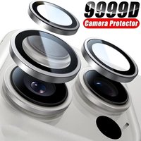 3pcs Metal Lens Protector For iPhone 16 15 14 Plus 13 Pro Max Lens Ring Protector Glass For iPhone 15 14 PM 13 Mini Camera Lens