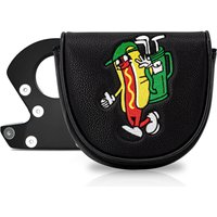 1pc Golf Putter Cover with Buffer Lining - Heavy Duty Magnetic Closure,Putters - Used for Golf Putters, Hot Dog Pattern Design,