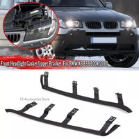Para gumowych pasków uszczelniających reflektorów Wodoodporna podkładka wykończeniowa Reflektor do BMW X3 E83 2004-2010 63126939273 63126939274