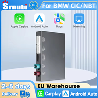 Kit de conversion sans fil CarPlay Android Auto Srnubi pour système BMW NBT CIC, compatible avec les séries 1-5, X1, X3, X4, X5, F20, F21, F30, F31, F34, F10, F48, F25, F26, F15, F60, E84.