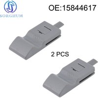 Sorghum 2 PCS 15844617 Front or Rear Cashmere Door Lock Knob Post Pin For 07-14 Chevrolet Avalanche GMC Yukon XL 1500 1584-4617