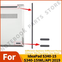 Rubber Feet On Bottom Case For IdeaPad S340-15 S340-15IWL/API 2019 Feet Pad Anti-slip Mat Parts Repair Black/silver/blue