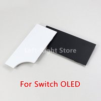 1PC For Nintendo Switch Oled Game Console Screen TV Dock Station Charging Base Station Back Plate Back Case Cover