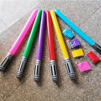 New Inflatable Lightsaber Laser Sword Toy 100cm Inflatable Stick Pvc Inflatable Sword for Gift