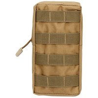 Outdoor Tactical Molle Waist Bag 600D Oxford Khaki Storage Fanny Pack for Hunting Backpack Tactical Vest Attachment