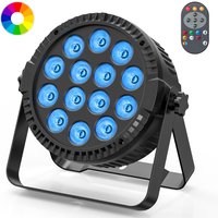 U'King 80W Par Light Stage Light 4 in 1 RGBW 14LEDs Stage Effect Light DMX512 Par Light with Remote Control for KTV Bar DJ Disco