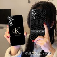 Fashion C-C-KK Phone Case for Samsung Galaxy S26 S25 S24 S23 S22 S21 S20 Note20 Plus FE Ultra Soft TPU Shockproof Cover