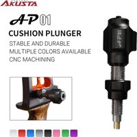 Akusta Archery AP-01 Recurve Bow Cushion Plunger Screw-In Arrow Rest Pressure Button with Replaceable Reflexive Side Pad