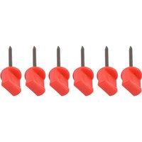 6pcs Archery Accessories Nail Pins Compound Bow Durable Manganese Steel Material Fixed Target Paper archery target pin