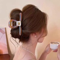 High-end Elegant Dog Hair Claw For Women Girls Sweet Hair Ornament Headband Claw Clip Hair Clip Hairpin Fashion Hair Accessories