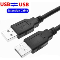 0.5m 1m 1.5m USB to USB Extension Cable USB Male to USB 3.0 Male USB Date Transmission Extender Cord For Hard Disk Xiaomi TV Box