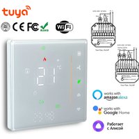 Zigbee & Wi-Fi & MODBUS TUYA Thermostat for Fan Coil Unit, 2P/4P, Cooling/Heating Function,RS485 95-240V, Smart HVAC Control