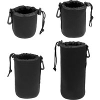 Camera Lens Cover Neoprene Lens Bag Waterproof Soft Camera Lens pouch Shocproof Camera lens bag For Most Digital SLR Camera