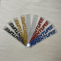 AliExpress NONE 2PCS/SET ADVENTURE Motorcycle Sticker Waterproof Vinyl Decal, Multicolor Off-Road Decor for Bike