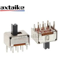 20PCS SS22D07 2P2T 6Pin Toggle Switch Handle High 3MM 4MM 5MM DPDT Vertical SS22D07VG3 SS22D07VG4 SS22D07VG5 Power Switch