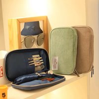 Japan KOKUYO Large Capacity Pencil Case Multifunctional Open Pencil Bag Student Stationery Pouch School Office Pen Organizer