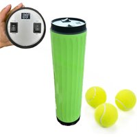 Second-Generation 3-Balls Container Electric Tennis/Padel Ball Pressurizer Plastic Silicone 32*8.5cm Customizable Color Logo