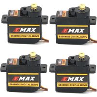 EMAX ES08MDII ES08MD II Metal GEAR Digital Servo up SG90 ES08A ES08MA MG90S TREX 450 For Rc Drone Airplane Model Accessories