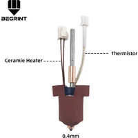 For Creality K1C K1 MAX Hotend With Ceramic Heating Block, Quick Swap Nozzle 0.2-0.8 Replacement Parts For Creality K1 SEN Parts