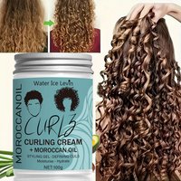 Coconut Oil Curling Cream - Hydrating Curl Definition, Softness & Shine, Frizz Control, Winter Hair Care, All Hair Types