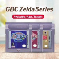 Popular and fun Zelda GBC Game Cartridge Console Card Legend of Zelda Awakening Oracle of Seasons DX Links Awakening USA Version