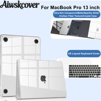 Case For MacBook Pro 13 inch M2 2024 2023 2022-2016Release M1 A2338 A2289 A2251 A2159 A1989 A1706 A1708 Hard Case&Keyboard Cover