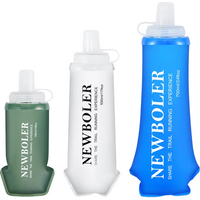 AliExpress NONE NEWBOLER TPU Outdoor Sport Folding Soft Flask Drink Portable Water Bottle for Running Camping Hiking Bicycle Fitness Water Bag