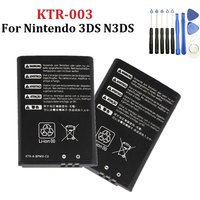 3.7v 1400mAh KTR-003 KTR 003 Replacement Battery For Nintendo 3DS N3DS New 3DS Batteries