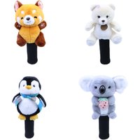 2024 New Cute Plush Animal Golf Wood Head Covers Golf Driver Fairway Headcover Protecter Mascot Novelty Cute Gift Bear Eleplant