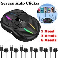 Auto Clicker Physical Simulation Finger Click Device Adjustable Finger Clicking Simulator Game Clicker For Live Broadcast Likes
