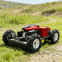 Landscaping Garden Machinery 100% Remote Control Reel Mower Lawn Mower Garden Crawler Grass Cutter Lawn Mover